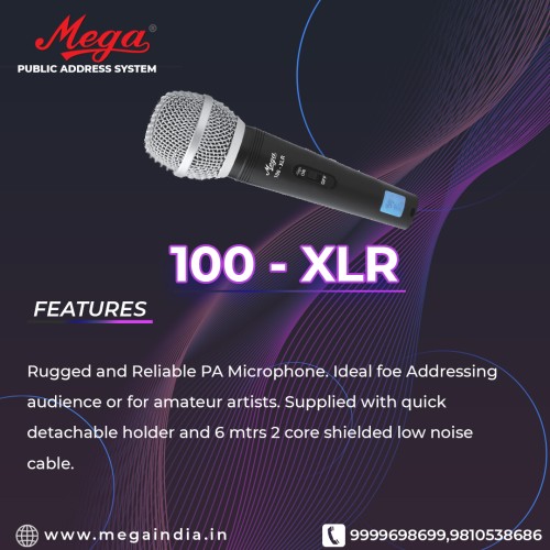 100 XLR P.A. Microphone